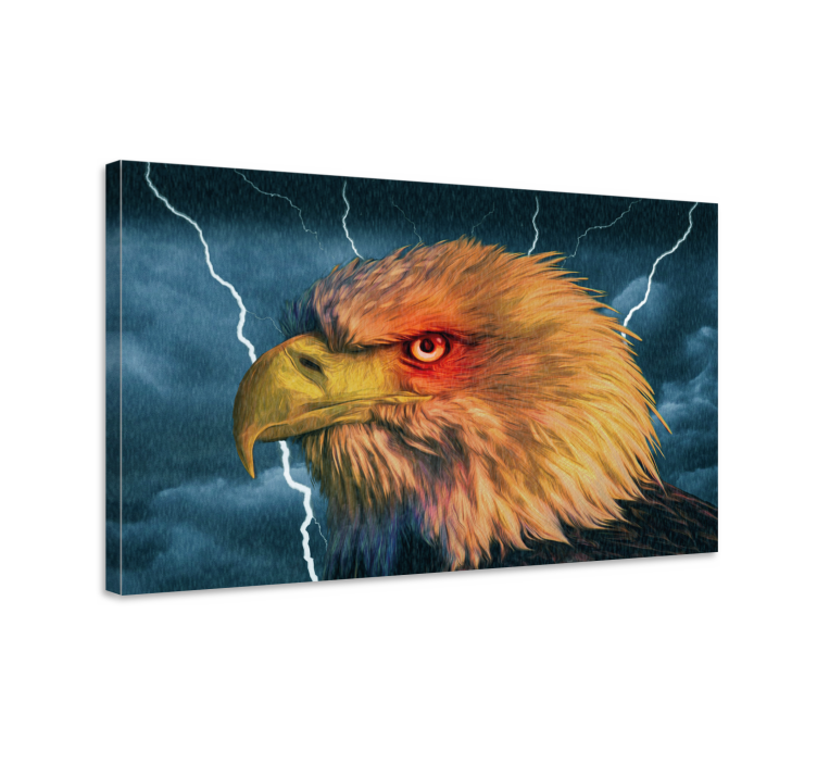 Majesteettinen kotka taulu - Tenstickers