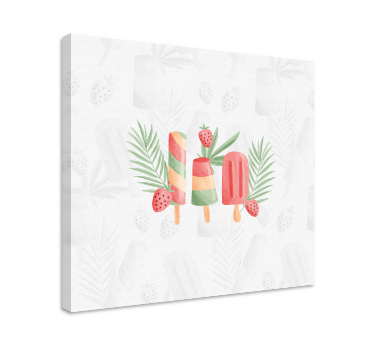 Vesivärimaalauksia moderni canvas - Tenstickers