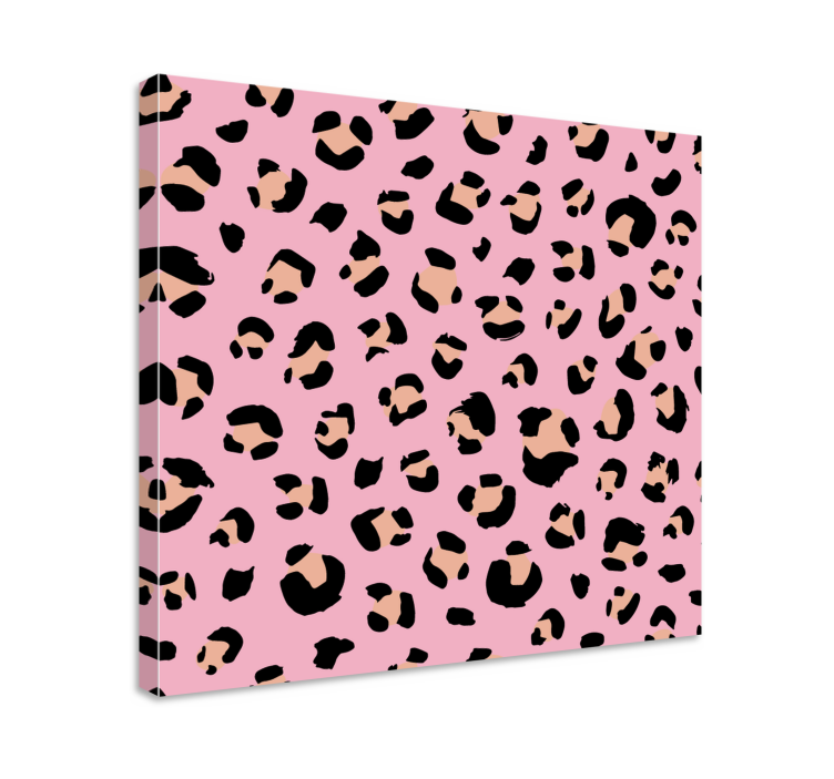 Leopardi täpläkuvio eläin canvas taulu - Tenstickers