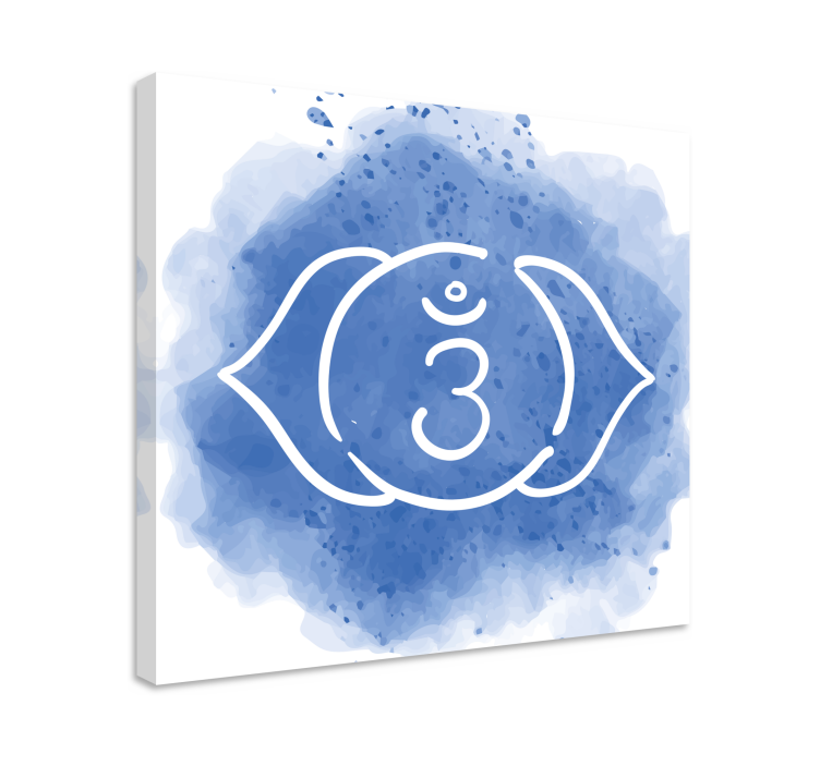 Buddha canvas taulu hengellinen symboli - Tenstickers