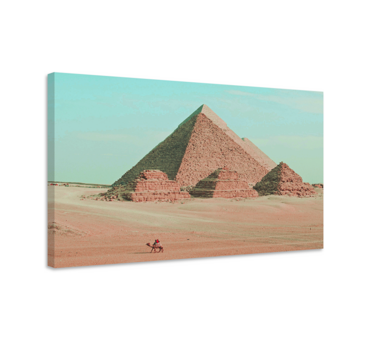 Gizan pyramidi canvas taulu - Tenstickers