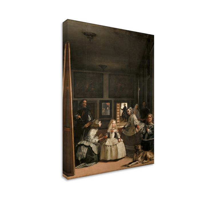 las meninas taide aiheinen canvas - Tenstickers
