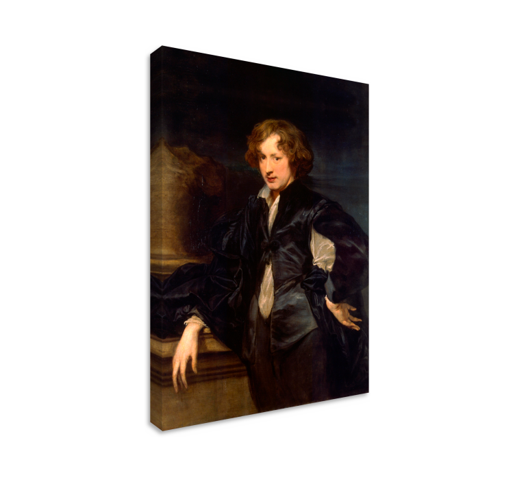 Van dyckin omakuva taide aiheinen canvas - Tenstickers