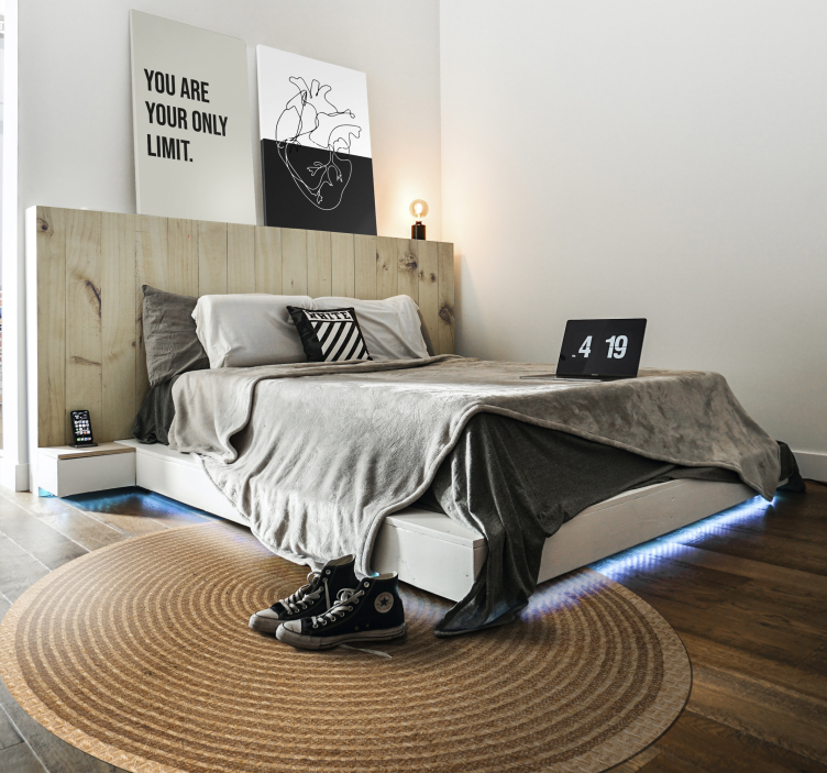 Yksinkertainen inspiroiva teksti Canvas toimistoon - Tenstickers