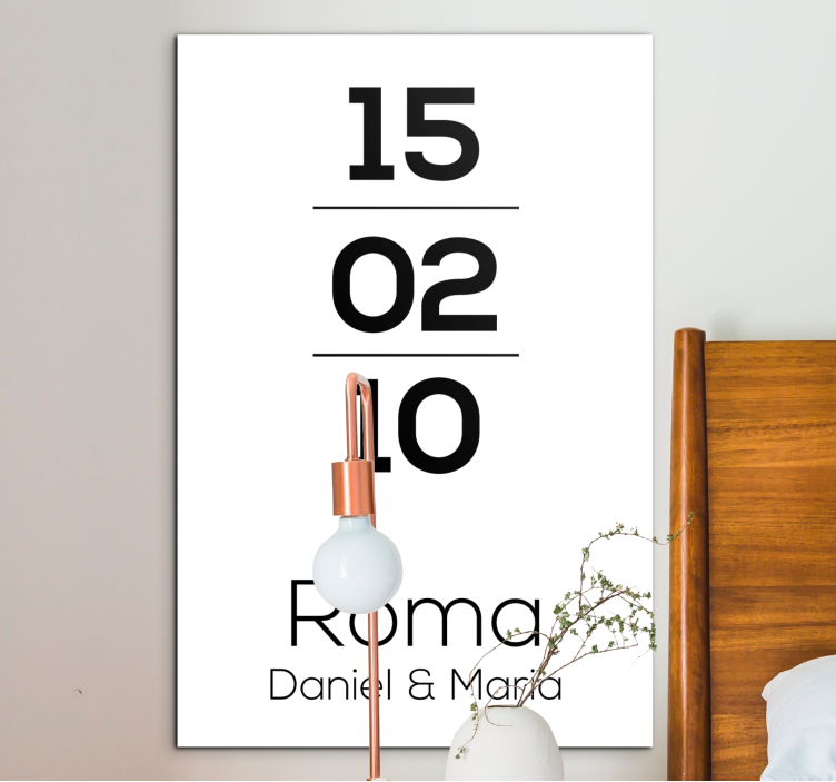 Roman treffit canvas taulu omasta kuvasta - Tenstickers