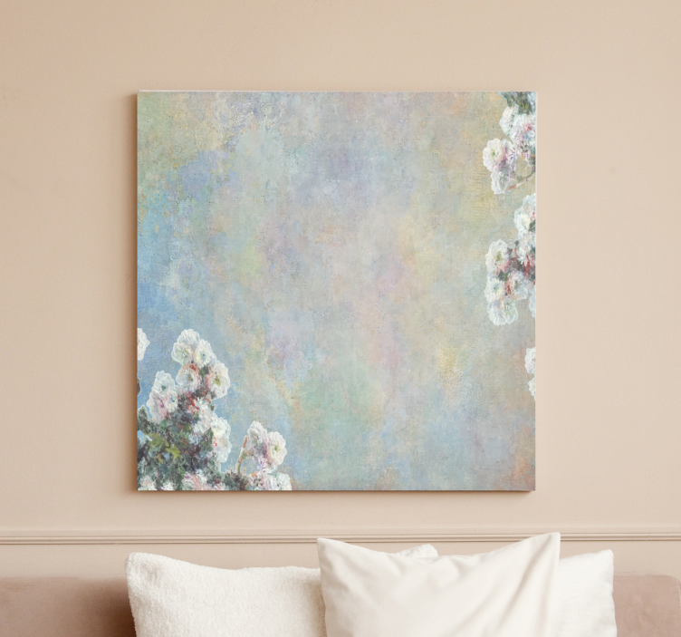 Herkät kukka-aiheet canvas-taulussa - Tenstickers
