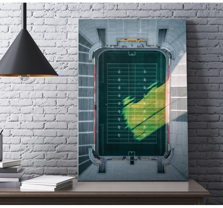 Näkymä ilmastadionille urheilu canvas taulu - Tenstickers