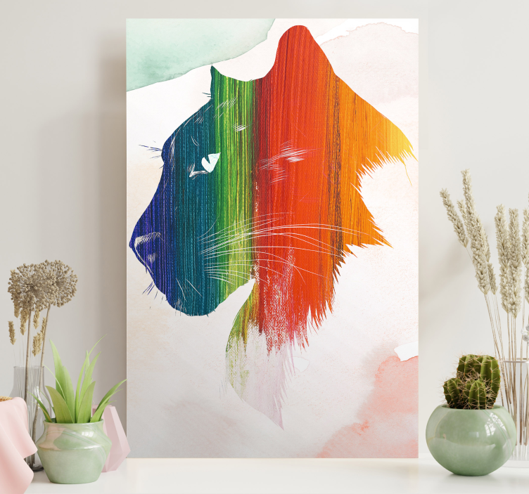 Pantteri Muut eläimet canvas - Tenstickers