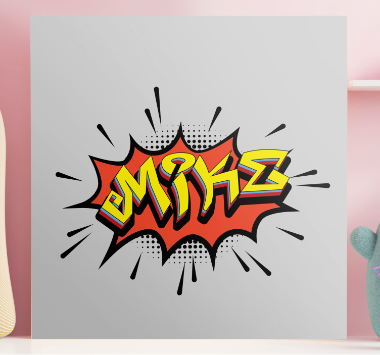 Pommi-tyylinen graffiti canvas taulu omasta kuvasta - Tenstickers