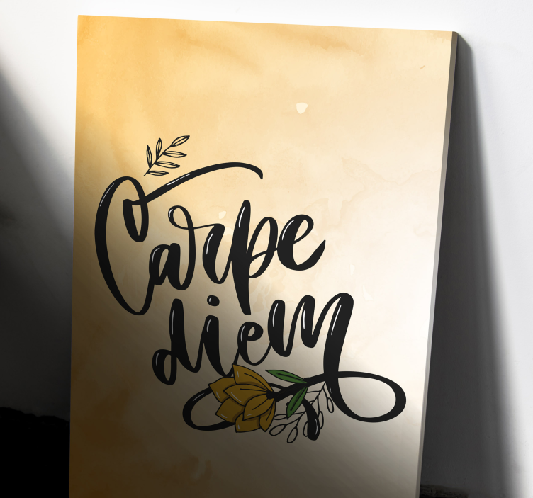 Tartu päivään kukka-aiheiset canvas-taulut - Tenstickers