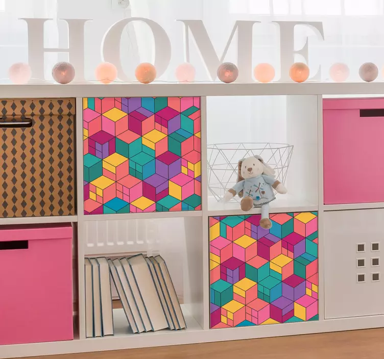 3d lohkot Huonekalutarrat - Tenstickers