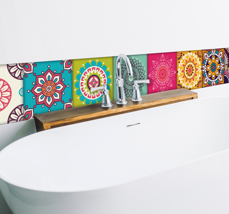 Marokon koristeet kotiseinän tarra - Tenstickers