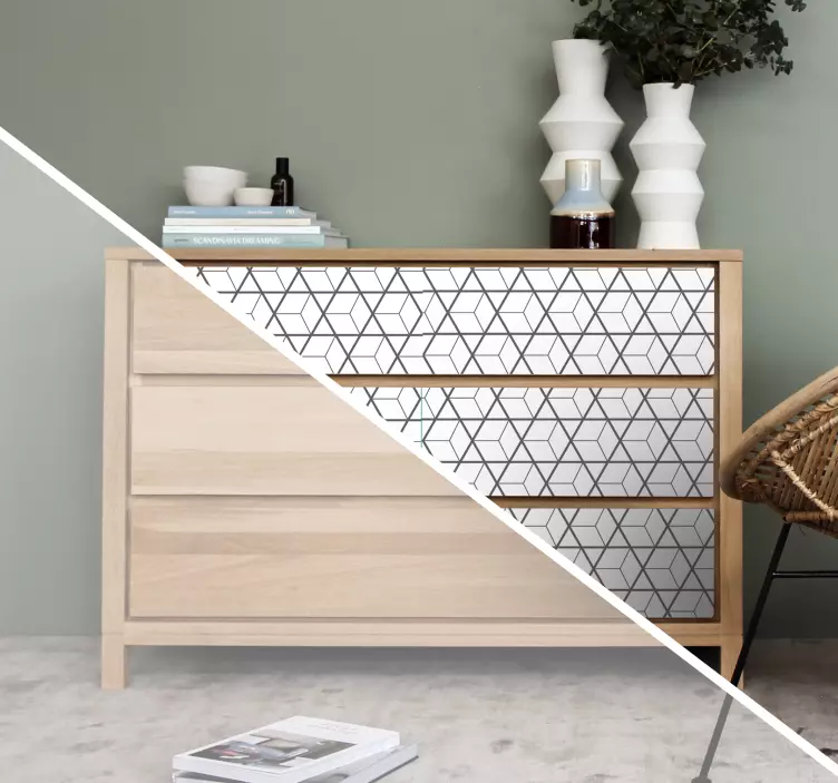 Skandinaaviset aiheet huonekalutarra - Tenstickers