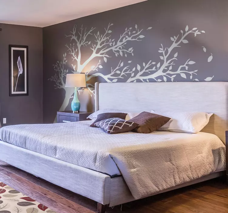 Tuulipuun seinätarra - Tenstickers