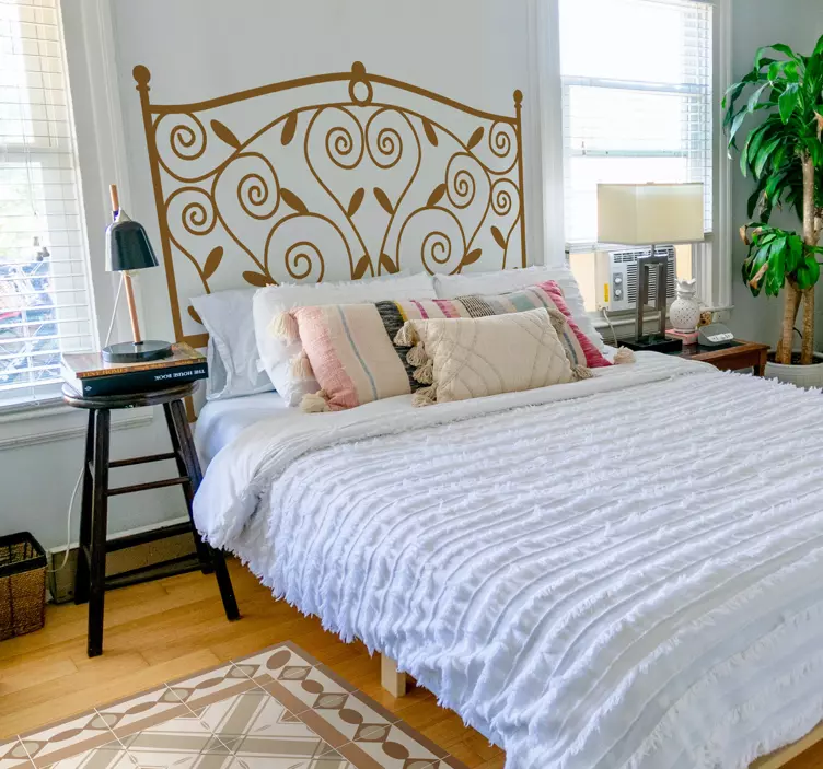 Takorautainen päätyseinän tarra - Tenstickers