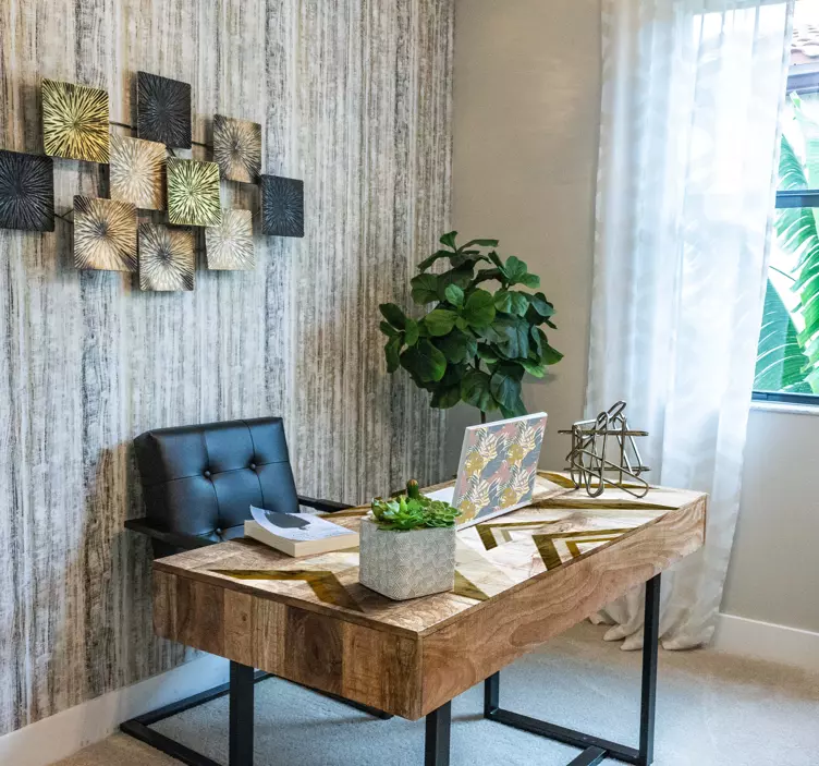 Kasvitieteelliset lehtikuviot läppäritarra - Tenstickers