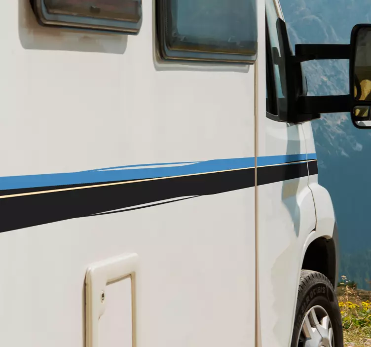 Sivuvaikutus karavaanilinjan tarra - Tenstickers