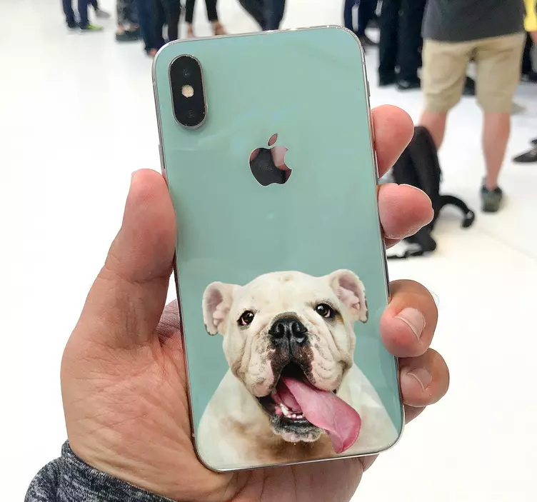 Hieno Muokattava iphone-tarra - Tenstickers