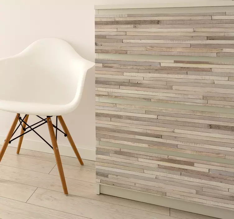 Jäljitelmä puuta Huonekalutarrat - Tenstickers