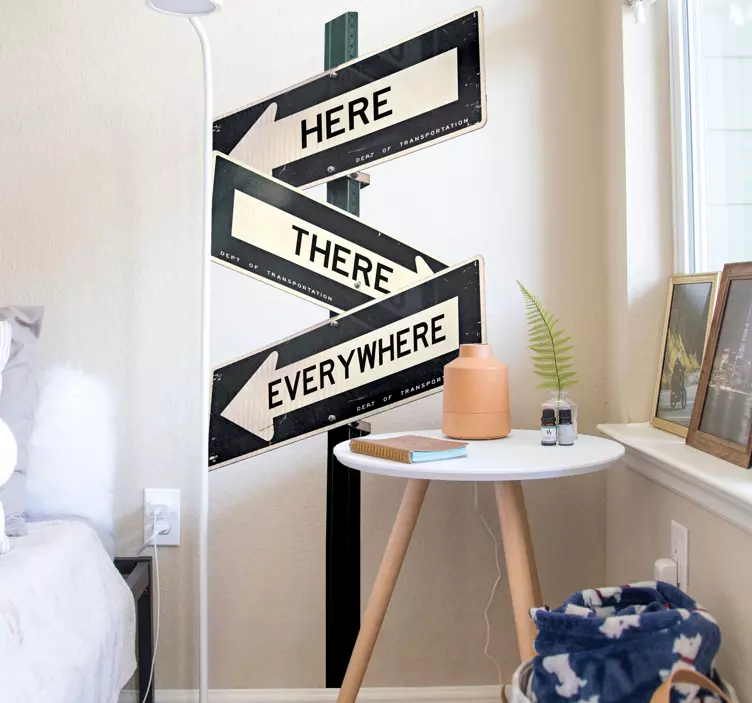 Katukyltit liikennemerkit tarra - Tenstickers