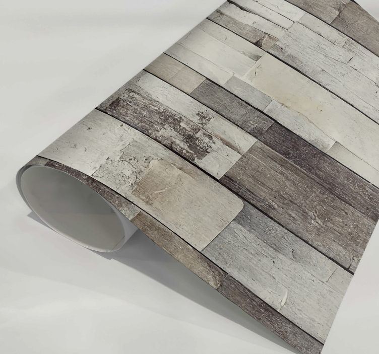 Madera clara envejecida huonekalutarra - Tenstickers