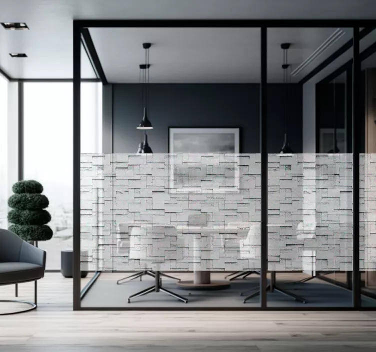 Translúcido textura ikkunatarra - Tenstickers