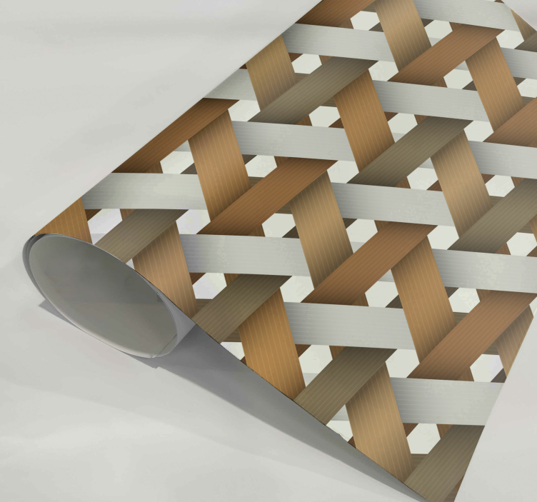 Valkoinen puutavara huonekalutarra - Tenstickers