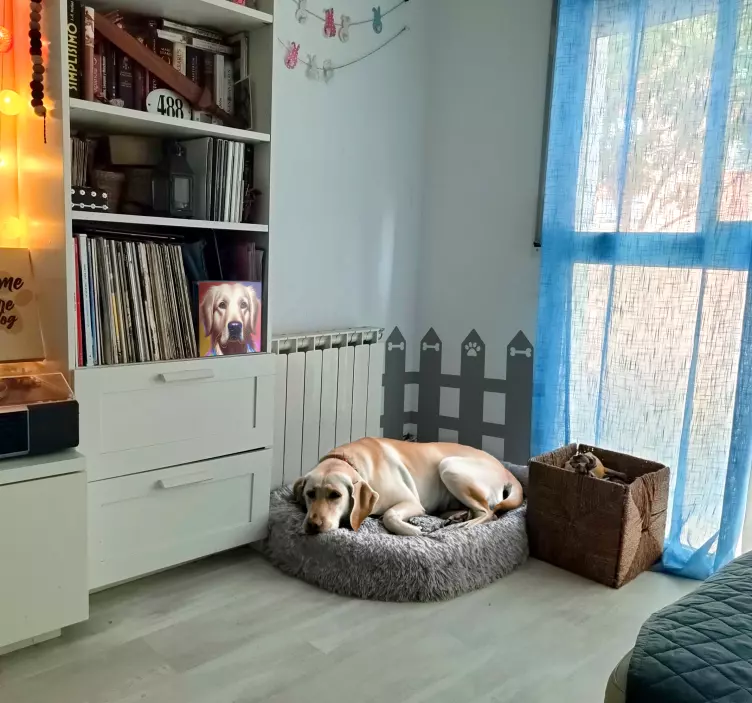 Aitausaidat lemmikki tarra - Tenstickers