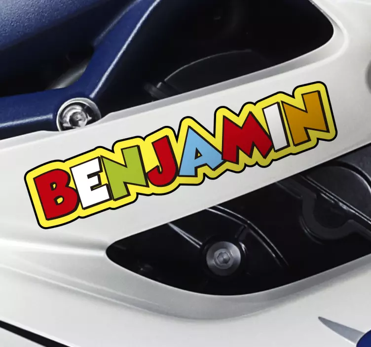 Rossi mopo tarra - Tenstickers