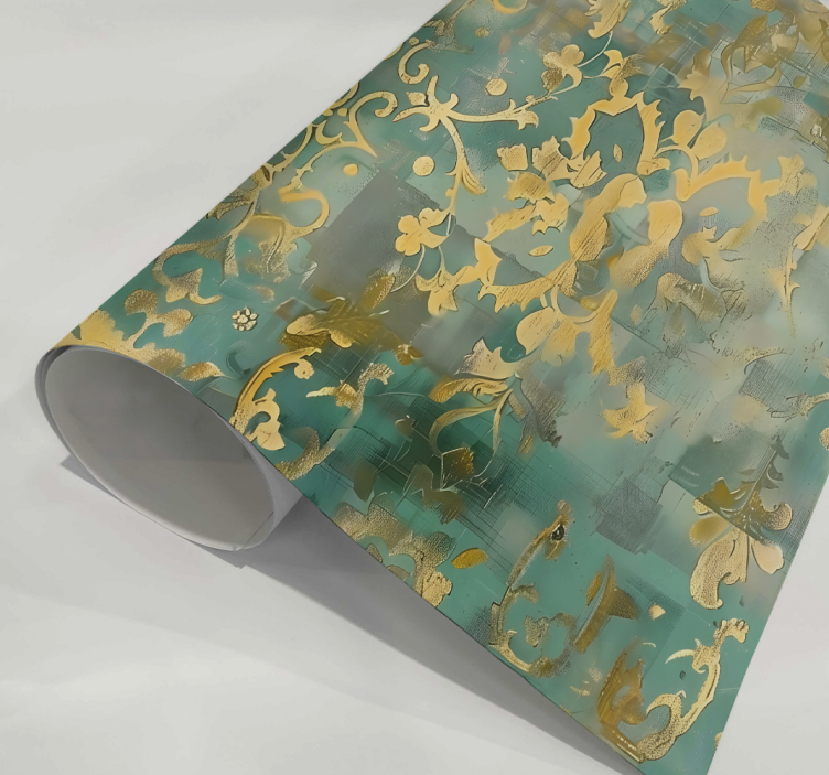 Marokkolainen kollaasi vintage seinätarra - Tenstickers