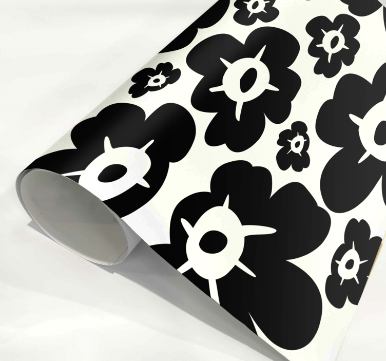 Musta unikko kaappitarra - Tenstickers