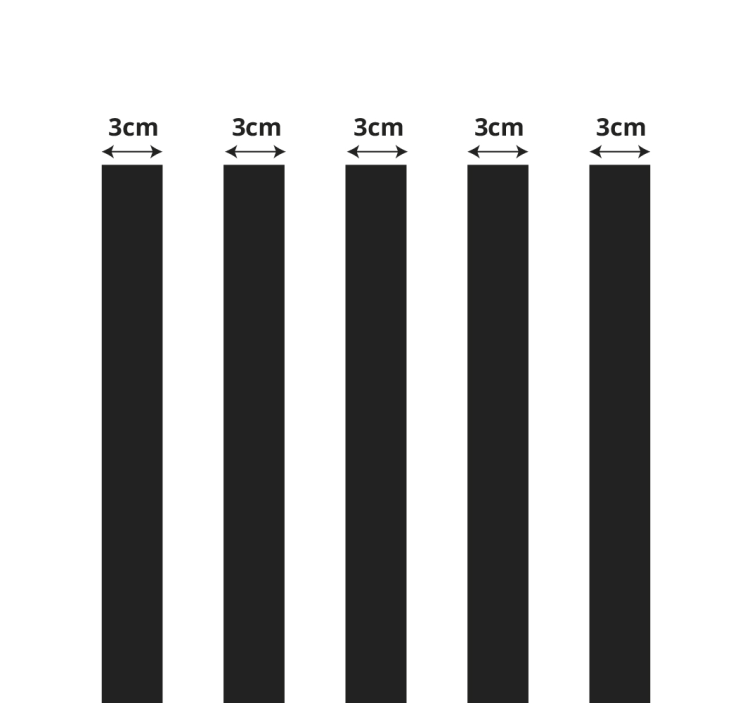 Viiva Sisustustarra - Tenstickers