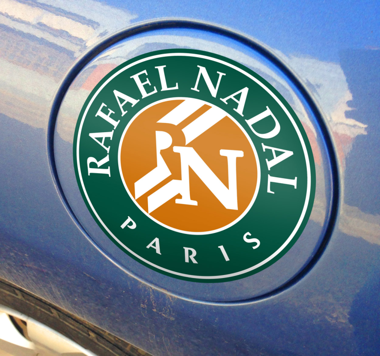 Adhesivo rafael nadal parís urheilutarra - Tenstickers