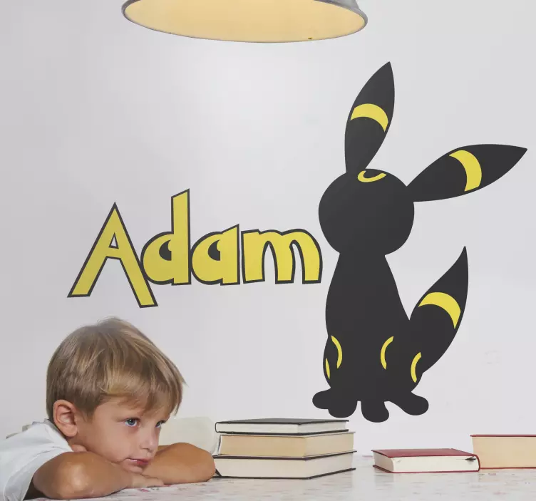 Anime pokemon kuvitelma tarra - Tenstickers