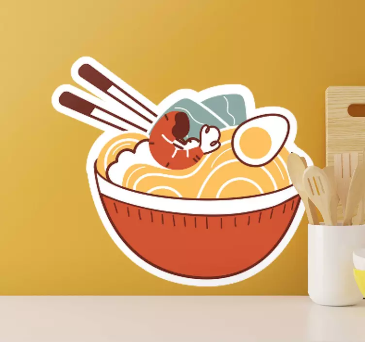 Anime ramen ruokatarrat - Tenstickers