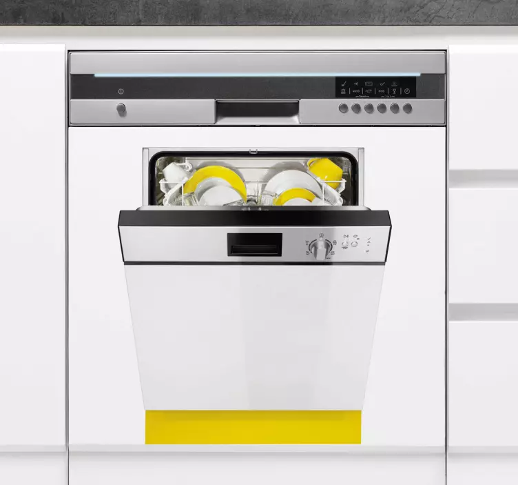 Astianpesukoneen tarra - Tenstickers