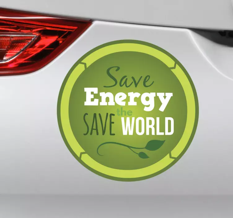 Autotarra Save Energy Save the World - Tenstickers