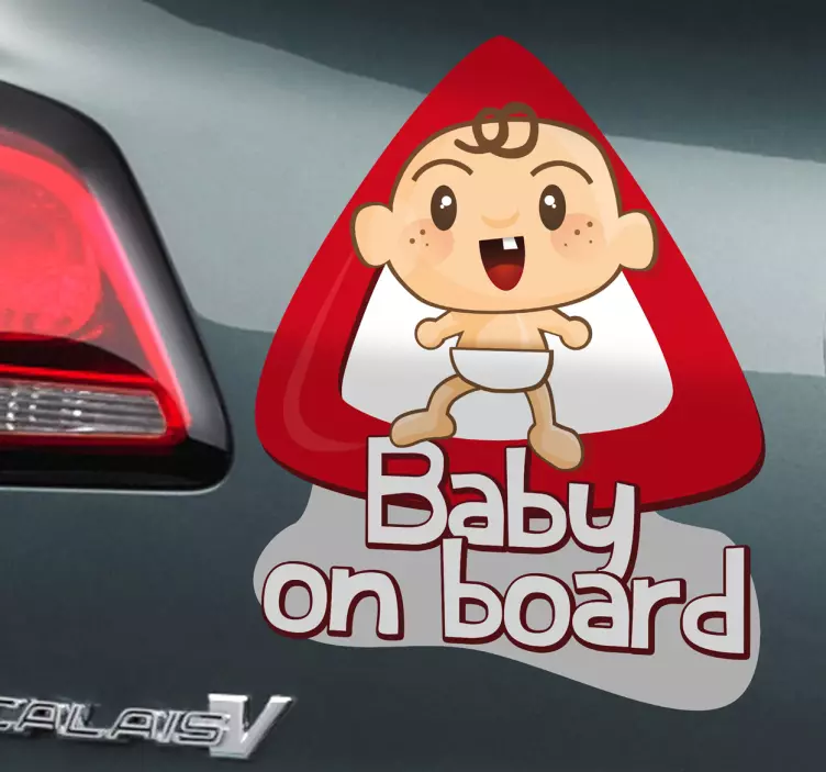 Baby On Board Tarra - Tenstickers