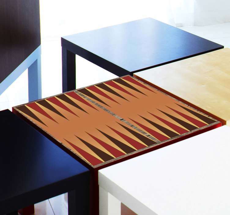 Backgammon huonekalutarra - Tenstickers