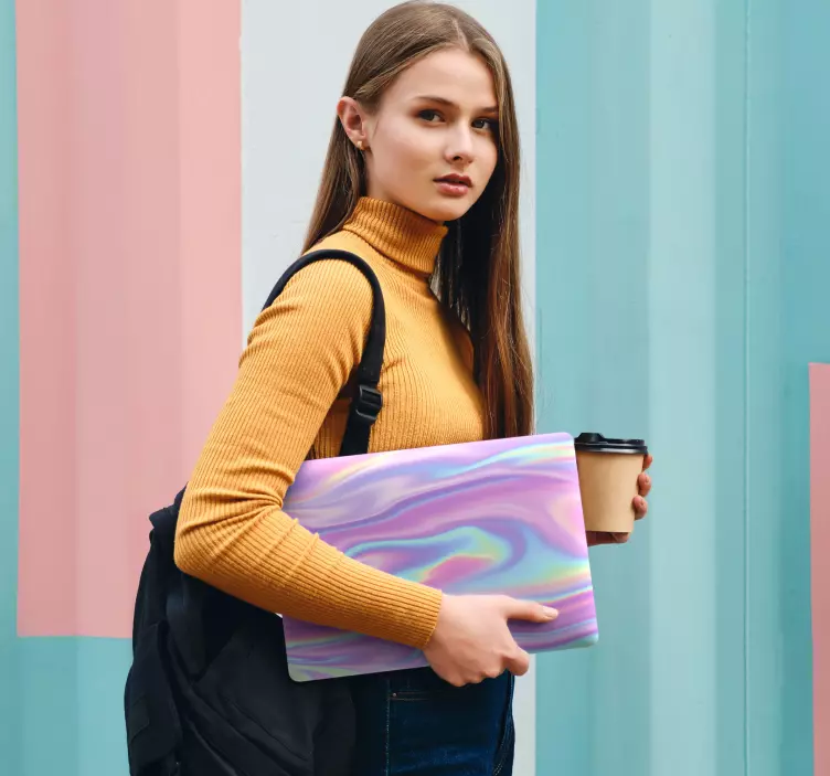 Efecto tornasol para portátil läppäritarra - Tenstickers