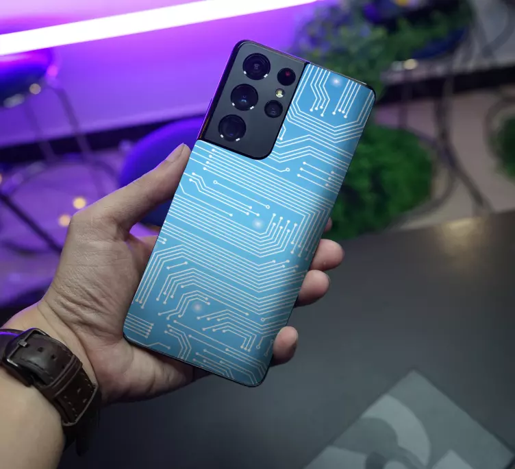 Elektronisen järjestelmän malli Tarra samsungille - Tenstickers