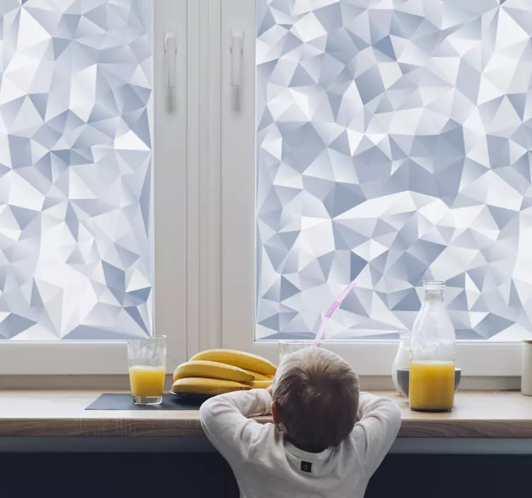 Epäsäännölliset muodot ikkuna tarra - Tenstickers