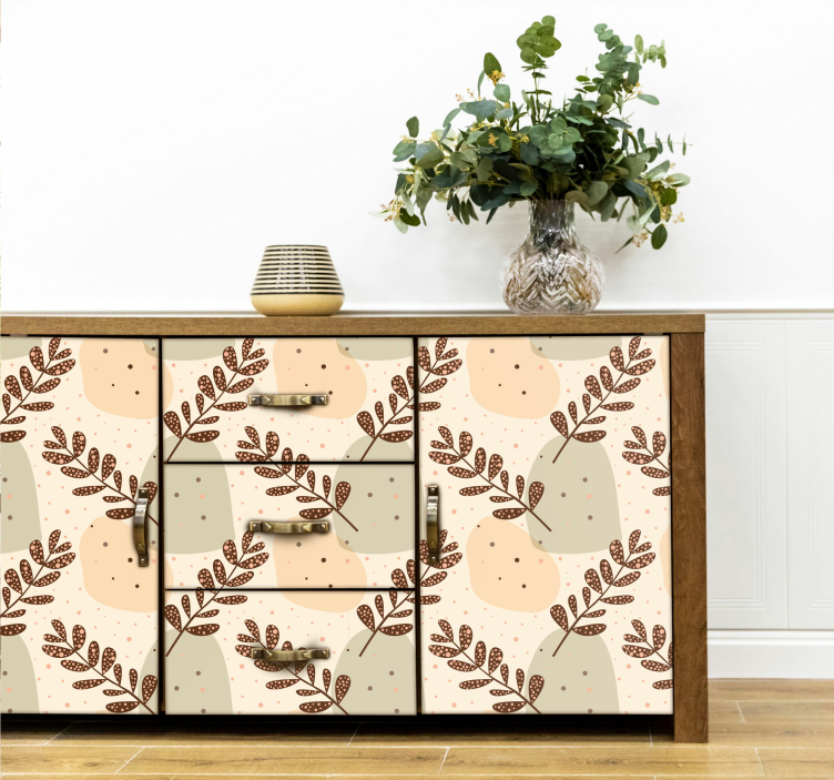 Esteettiset pastellikuviot dinosaurus tarra - Tenstickers