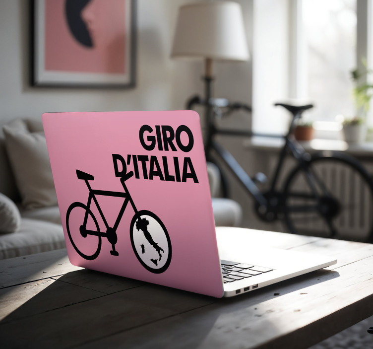 giro d'italia -kuvake läppäritarra - Tenstickers