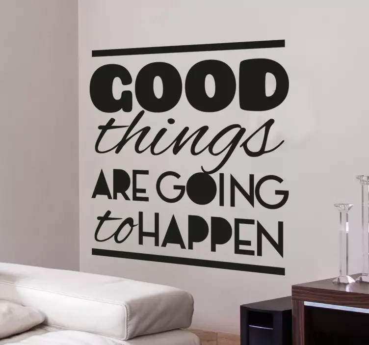 Good Things Sisustustarra - Tenstickers