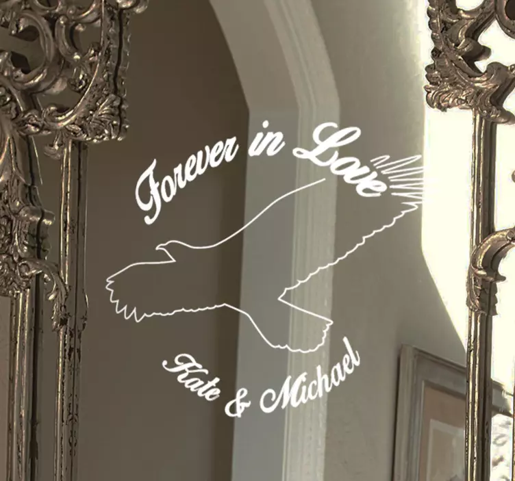 Forever in Love häätarra - Tenstickers