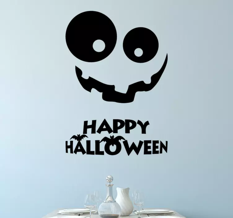 Halloween kurpitsa -tarra - Tenstickers