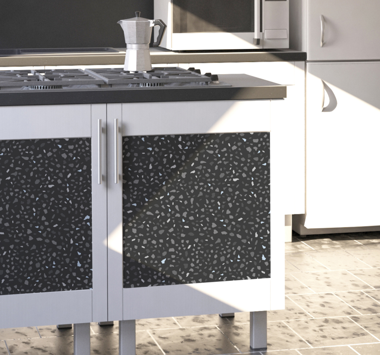 Kaunis harmaa kivi huonekalutarrat - Tenstickers