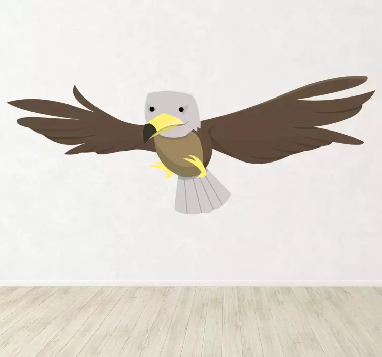 Harrier lintulasten tarroja - Tenstickers