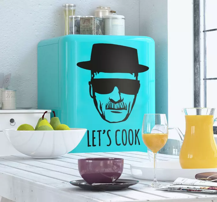 Heisenberg let's cook jääkaappitarra - Tenstickers